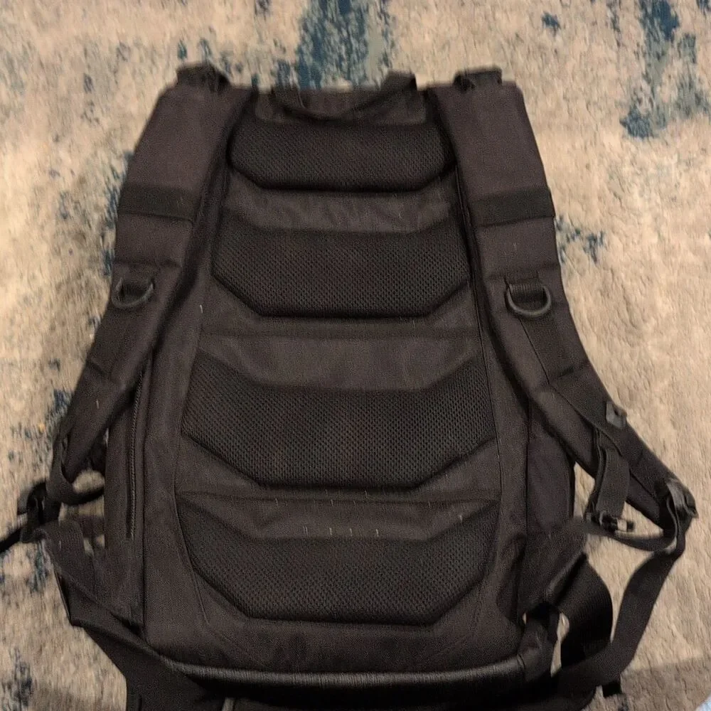 Tactical Baby Gear TBG Deuce Large Black Diaper Bag Backpack w/ MOD Panel